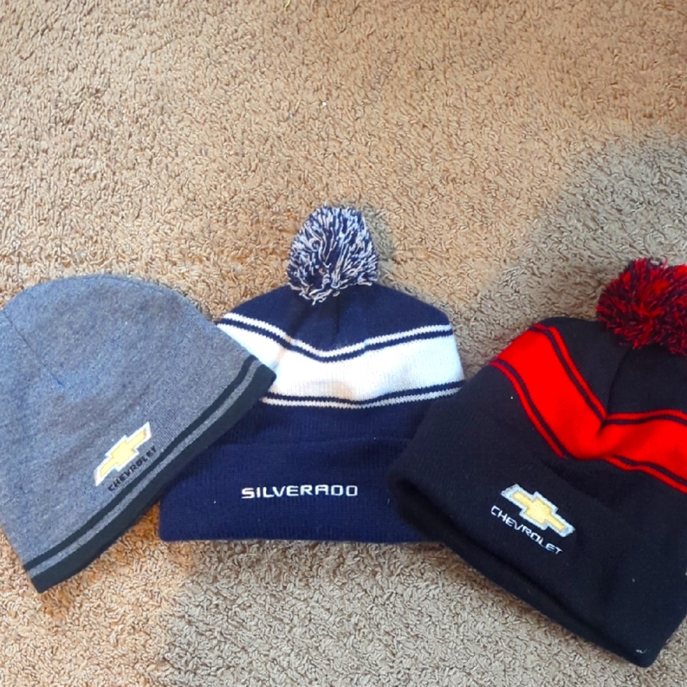 Chevrolet Beanie Hat Set